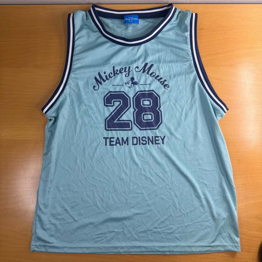 Tokyo Disney Resort Mickey Mouse Team Disney Basketball Tank Top Jersey